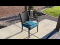 Allen and Roth Woven Dining chairs set of 4 from Lowe s Installation