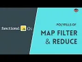 Polyfills of map filter reduce Web Development in Hindi
