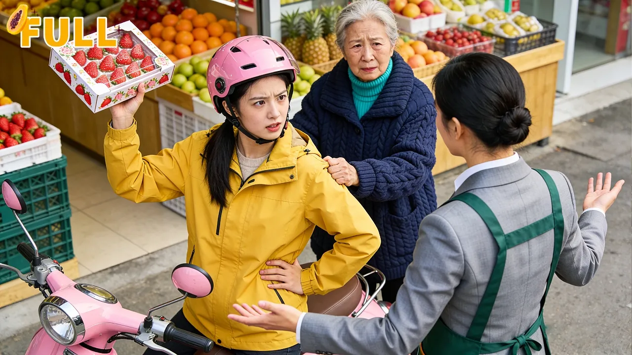 Old Lady Kicked Out For No Wallet!Poor Girl Stands In&Defends Her.Her Son's CEO!Love Sparks!