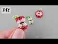 Beaded DIY Apple to beaded apple