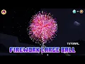How to craft Large Ball Firework - Minecraft mini tutorial