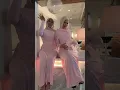 Muslim women wearing pink hijab sexy balloon 🎈🎈