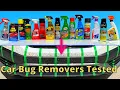 Bug Removers for Cars Tested Before and After Comparisons
