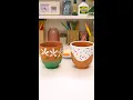 Teacher Appreciation Week - Painted Flower Pots