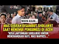 Lagu Wapres Gibran disambut Gema Sholawat pengungsi Korban Banjir Aceh 🥺 