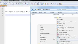 VB Script - File System Object