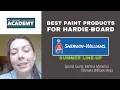 Best Products for Hardie Board Siding Homes with Melissa McKenna from Sherwin Williams