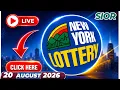 Tiraj New York En Direct Soir 20 Aout 2026 New York Soir