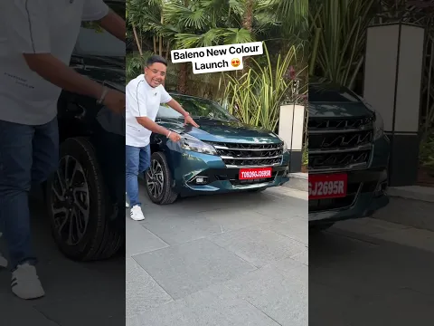 Baleno Facelift New Teal Green Colour Launched 🔥😍