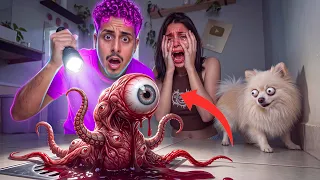 O BOB COMEU O OLHO PARASITA DA PELÚCIA ?! *assustador 😨