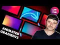 How To Make A ANIMATED Mesh Gradient Background in Elementor No Plugins