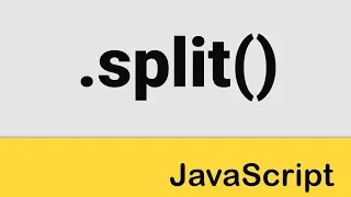 JavaScript String Methods - split