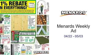 Menards Weekly Ad -