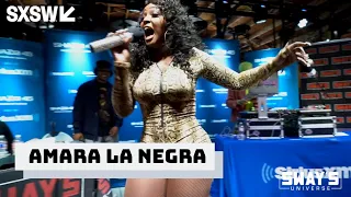 amara la negra performs 