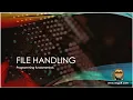 OCR GCSE Computer Science with Mr Goff 37 File handling