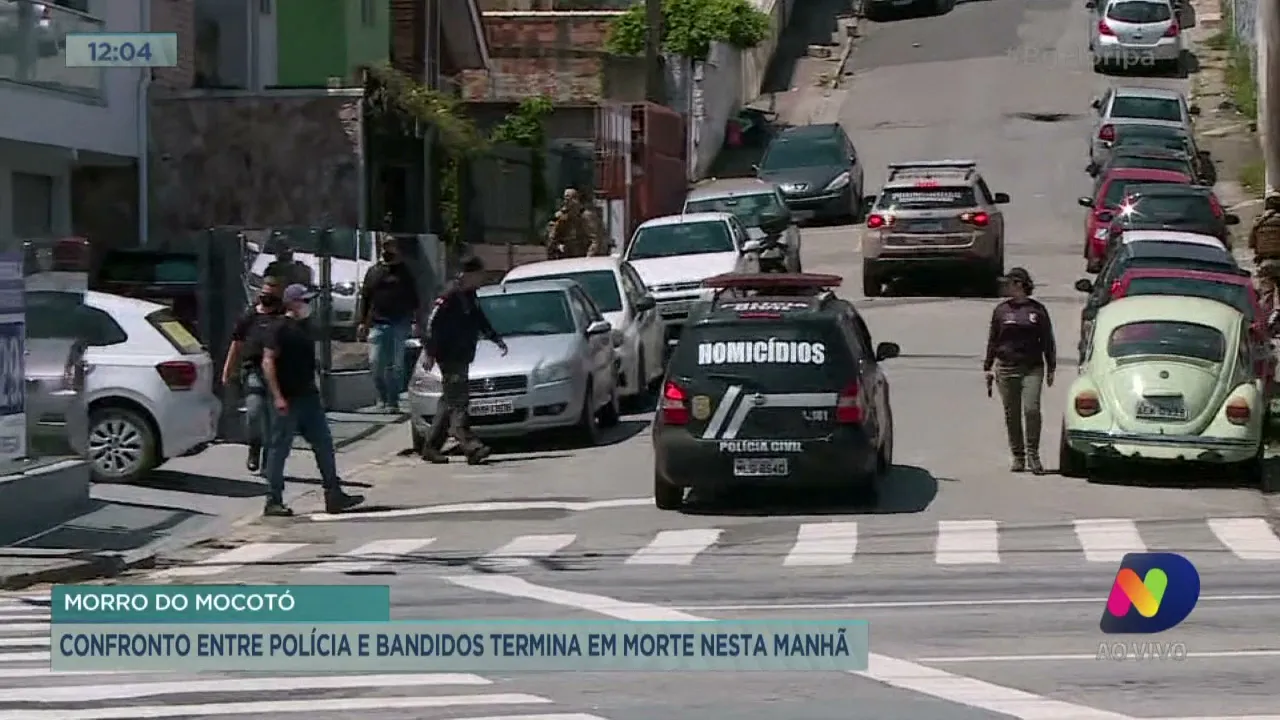Morro do Mocotó: confronto entre polícia e bandidos termina em morte nesta segunda-feira