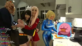 Cosplaying with Emiru, Alinity, HAchubby and Zoil