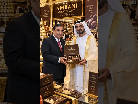 Mukesh Ambani ने खोला चॉकलेट की दुकान। #mukeshambani #shortvideo