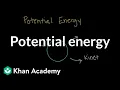 Potential energy Energy Middle school physics Khan Academy