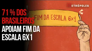 Apoio ao fim da escala 6×1 cresce e chega a 71%, diz Datafolha