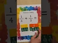 Adding with Fraction Tiles