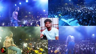 kuame eugene shake the stage with a shocking perforrmance at tepa manhene birthday party