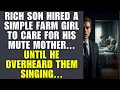 Download Lagu Anak Orang Kaya Menyewa Gadis Desa untuk Merawat Ibunya yang Bisu… Sampai Ia Mendengar Mereka Bernyanyi Bersama…