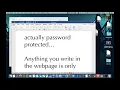 how to password protect an html file just code
