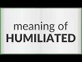 Download Lagu Humiliated | meaning of Humiliated