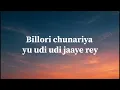 Udi udi (lyrics) - Aneesh & Sarkar | Music Unfiltered 