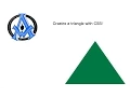 MAKE A TRIANGLE IN CSS