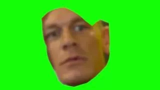 John Cena are you sure about that GREENSCREEN