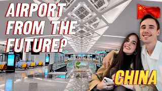 探访中国未来感机场（离开中国）｜2024中国杭州Vlog
