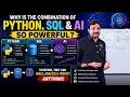 Python SQL AI Explained Why This Combo Is So Powerful Codegnan SumanTV