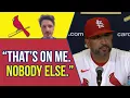 Cardinals Manager Oli Marmol Takes Blame For Key Decision From 6-5 Loss To Phillies