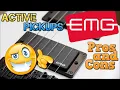 ACTIVE PICKUPS Tutorial General Characteristics and Most Popular Models of EMG Pickups