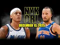 New York Knicks vs Orlando Magic Full Game Highlights – December 13, 2025 | NBA Play-In Semi-Finals