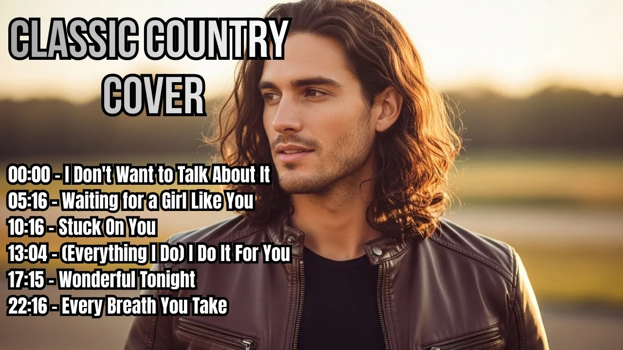 Stuck On You, Wonderful Tonight, Everything I Do | Classic Country Cover | 60s 70s 80s Classic Song