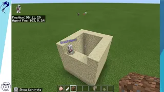 Minecraft Education Edition Coding Tutorial Agent Tower