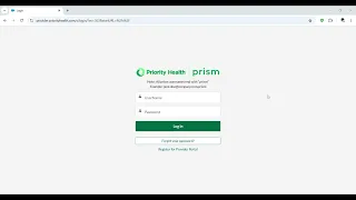 Priority Health Provider Portal