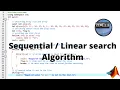 C Sequential Linear Search Algorithm How to program Linear search 2 Minutes