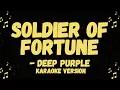 Download Lagu DEEP PURPLE POPULAR SONG, SOLDIER OF FORTUNE KARAOKE VERSION