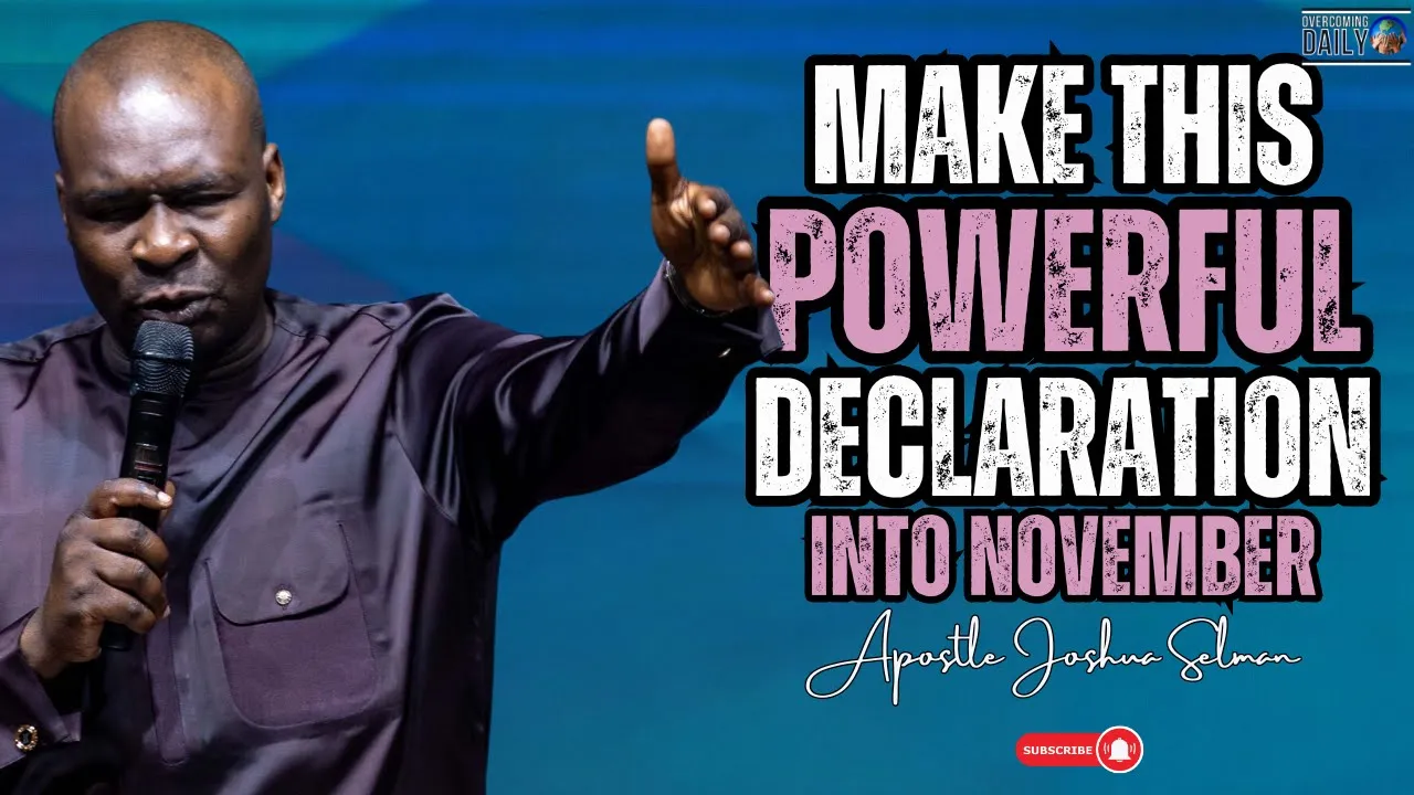Start Your Day Right: Command Your Morning with Powerful Prayers! | Apostle Joshua Selman
