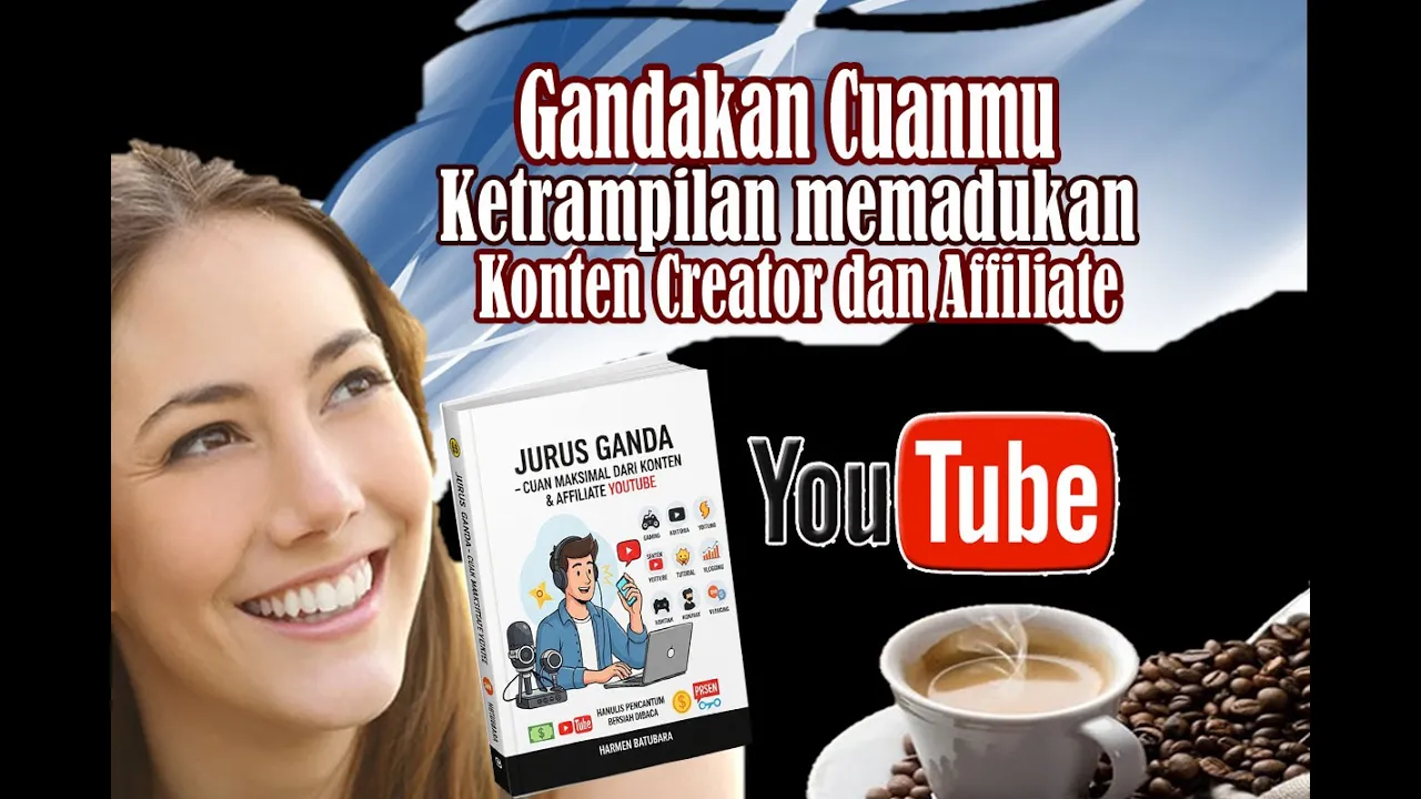 Jurus Ganda - Perpaduan Konten Kreator & Affiliator. 