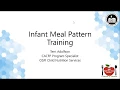 2018 CACFP Infant Meal Pattern Training