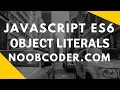 JavaScript ES6 Object Literal