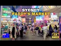 Sydney Chinatown in 4K Paddy s Market Market City