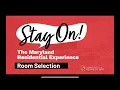 Room Selection Webinar 2025