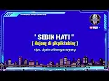 Download Lagu Karoeke - Sebik Hati -Syahrul Bungamayang | Lagu Lampung