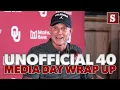The guys break down all the talk from OU football media day